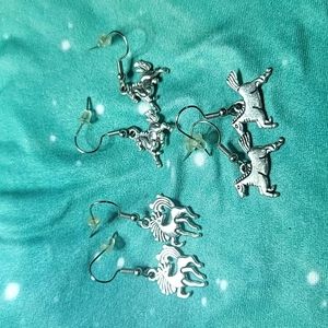 Horse Theme Earrings